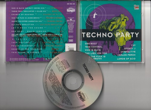 Techno party - techno,